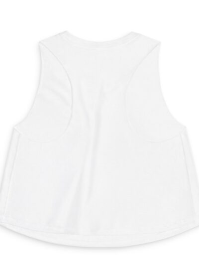 Earth Love Crop Top — Cute Smiling Planet Graphic for Eco-Friendly Women